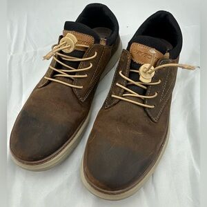SKECHERS Mens Brown Memory‎ Foam Classic For Oxford Shoes Size 12
